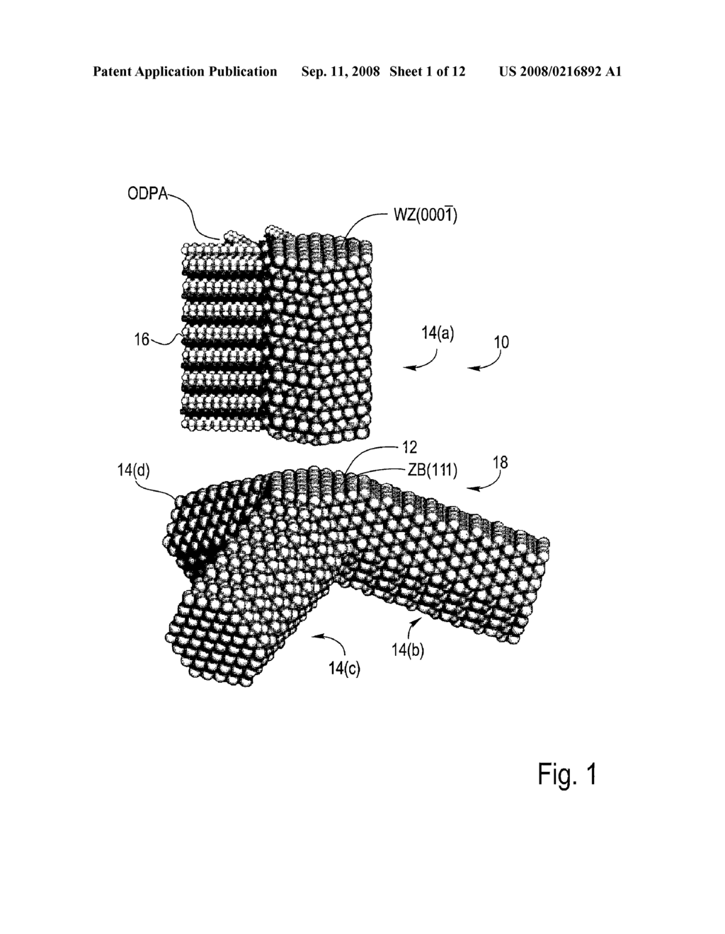 SHAPED NANOCRYSTAL PARTICLES AND METHODS FOR MAKING THE SAME - diagram, schematic, and image 02
