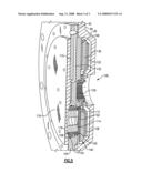Electric motor with static brake diagram and image