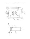 Package with exposed pull diagram and image