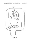 WEARABLE CUSHIONED WRIST SUPPORT FOR COMPUTER USERS diagram and image