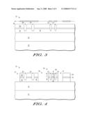 SEMICONDUCTOR DEVICE HAVING TILES FOR DUAL-TRENCH INTEGRATION AND METHOD THEREFOR diagram and image