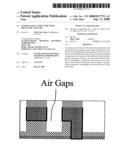  INTERCONNECT STRUCTURE WITH DIELECTRIC AIR GAPS diagram and image