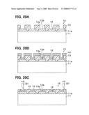 Metallic electrode forming method and semiconductor device having metallic electrode diagram and image