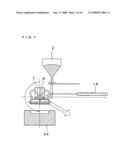 Filling Method and Filling Apparatus of Powder-Particle Material in Compression Molding diagram and image