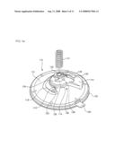 SUCTION PLATE AND CRADLE FOR AN AUTOMOBILE HAVING THE SAME diagram and image