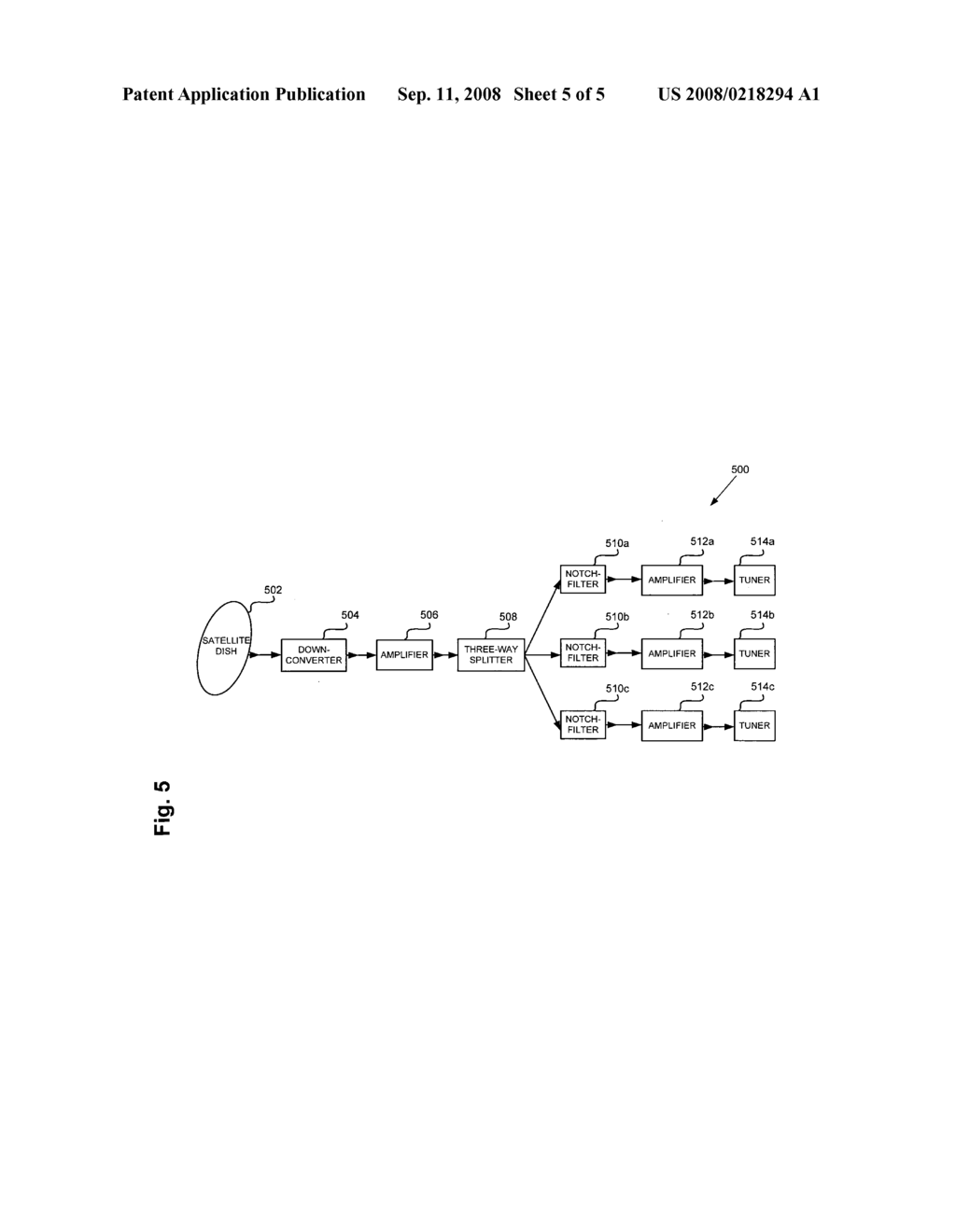 Three-way splitter including a printed element - diagram, schematic, and image 06