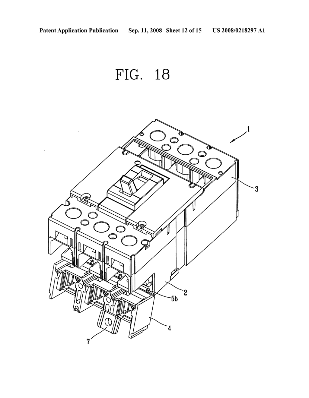 CASE FOR CIRCUIT BREAKER WITH MONOLITHIC DOOR - diagram, schematic, and image 13