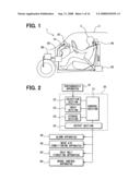 Drowsiness determination apparatus, program, and method diagram and image