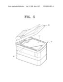 SCAN MOVEMENT INDICATOR AND AN IMAGE FORMING APPARATUS HAVING THE SAME diagram and image