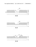 Methods for etching layers within a MEMS device to achieve a tapered edge diagram and image