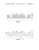 Methods for etching layers within a MEMS device to achieve a tapered edge diagram and image