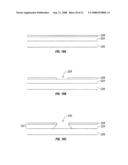 Methods for etching layers within a MEMS device to achieve a tapered edge diagram and image