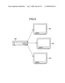 Electronic transmission device, and signal transmission method diagram and image