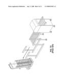 HINGED AND BIFURCATED CART DOCUMENT HANDLING APPARATUS UTILIZED WITH A LAZY-PORTRAIT DOCUMENT PRINTING SYSTEM diagram and image