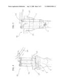 Apparatus for Automatic Transfer of Textile Articles from a Linking Machine to a Boarding Machine diagram and image