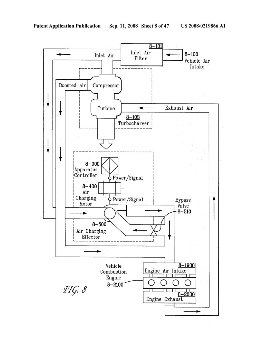 Generation and Management of Mass Air Flow - diagram, schematic, and image 09