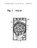 Adjustable apparatus for dispensing disc shaped objects diagram and image