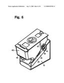 Adjustable apparatus for dispensing disc shaped objects diagram and image