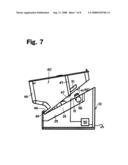 Adjustable apparatus for dispensing disc shaped objects diagram and image