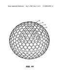 Golf ball dimples with a catenary curve profile diagram and image