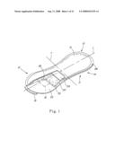 Absorbent core for disposable absorbent article diagram and image