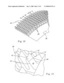 Absorbent core for disposable absorbent article diagram and image