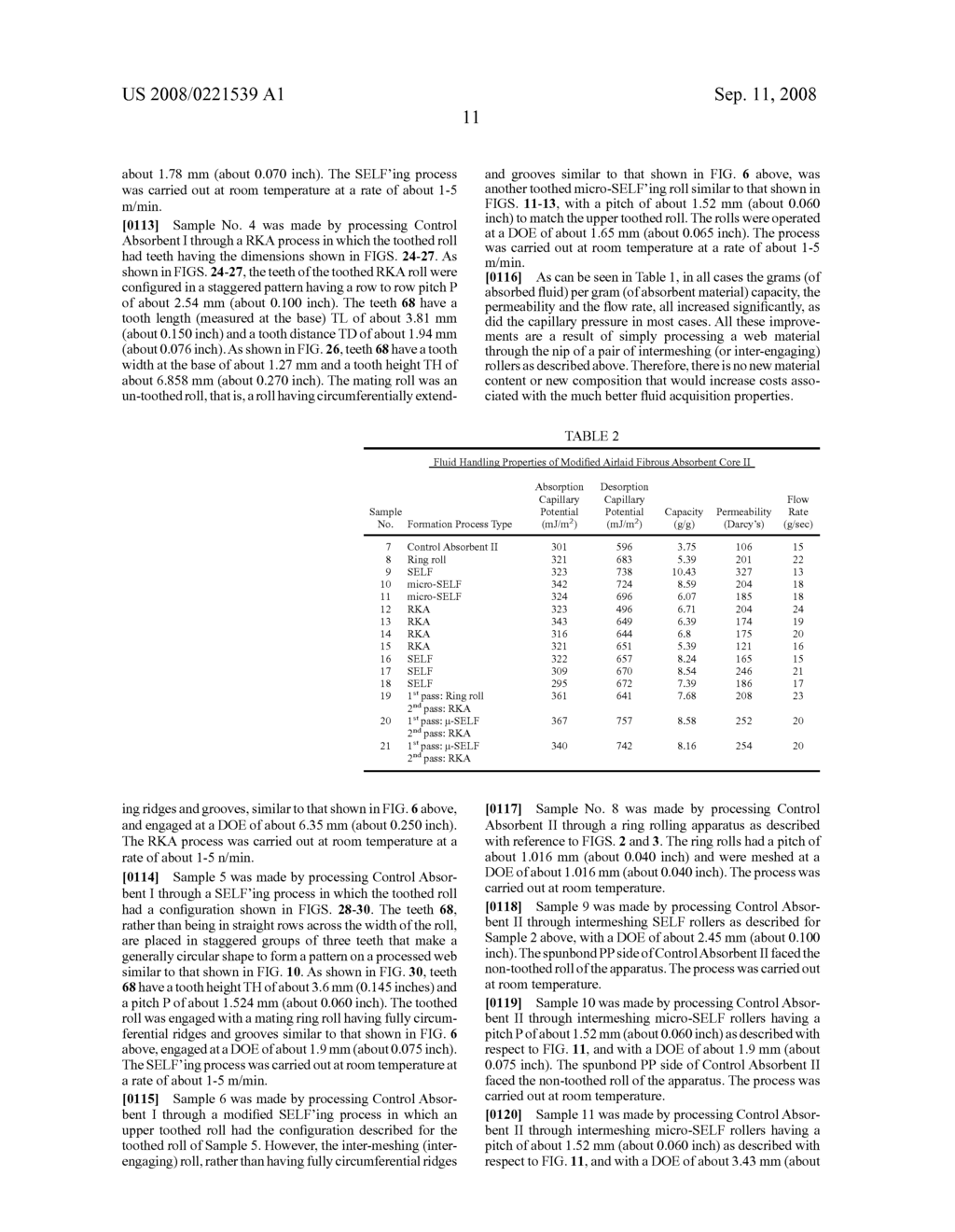 Absorbent core for disposable absorbent article - diagram, schematic, and image 33