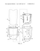 VACUUM ASSISTED PROSTHETIC SLEEVE AND SOCKET diagram and image