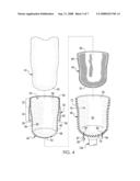 VACUUM ASSISTED PROSTHETIC SLEEVE AND SOCKET diagram and image