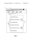 METHOD AND SYSTEM FOR DISPLAYING LINKS TO SEARCH RESULTS WITH CORRESPONDING IMAGES diagram and image