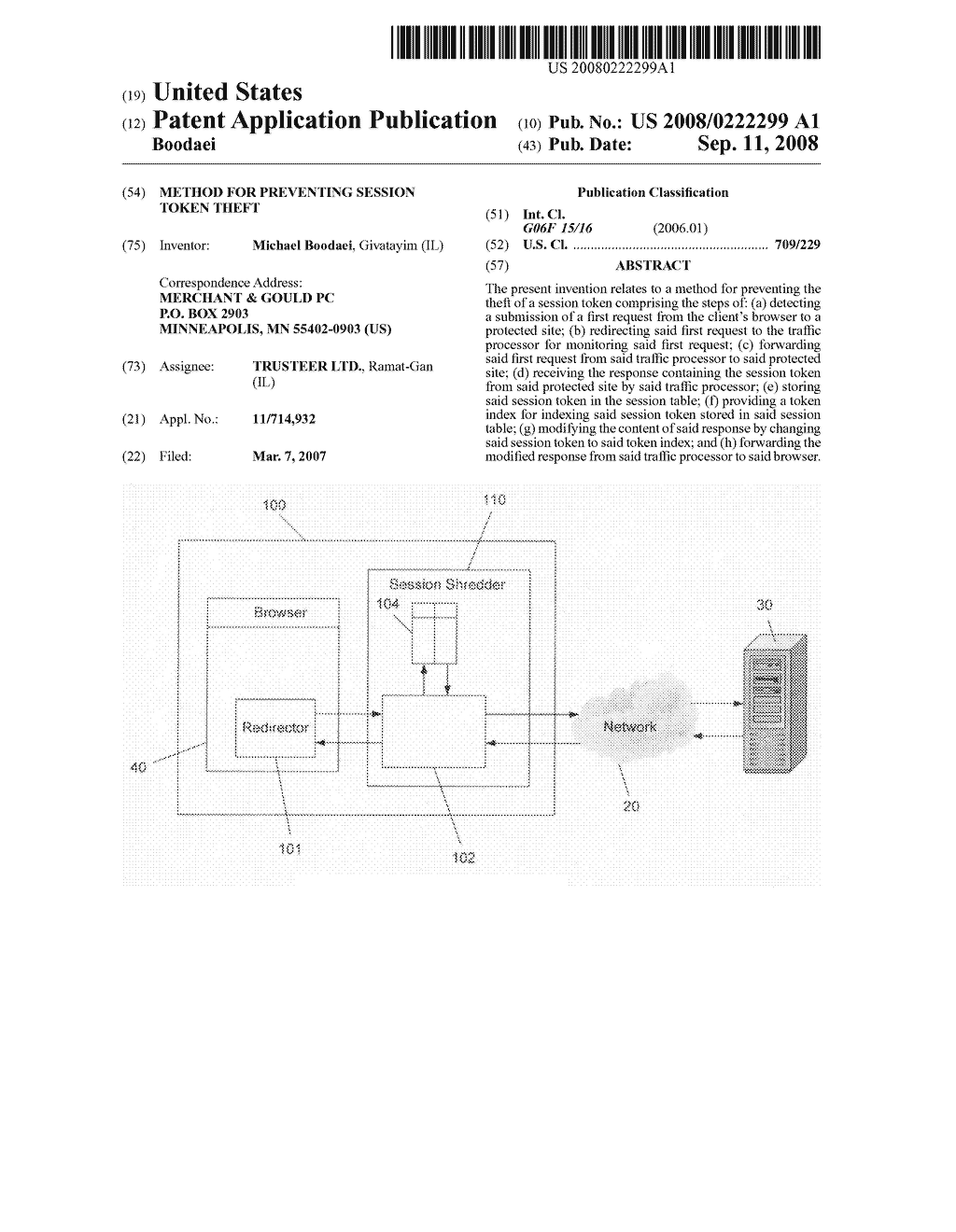 Method for preventing session token theft - diagram, schematic, and image 01