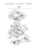 Spindle motor and player diagram and image