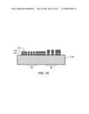 Method for forming a multi-frequency surface acoustic wave device diagram and image