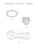 INSOLE CUSHION AND COMPOSITE FOOT-BED diagram and image