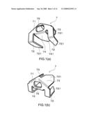 Backing metal fixture and external wall constructing structure using the same diagram and image