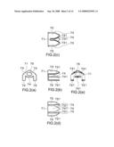 Backing metal fixture and external wall constructing structure using the same diagram and image