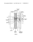 Backing metal fixture and external wall constructing structure using the same diagram and image