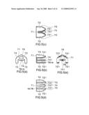 Backing metal fixture and external wall constructing structure using the same diagram and image