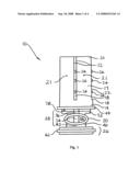 Projecticle Cartridge, a Wad for a Projectile Cartridge and a Method of Making Thereof diagram and image