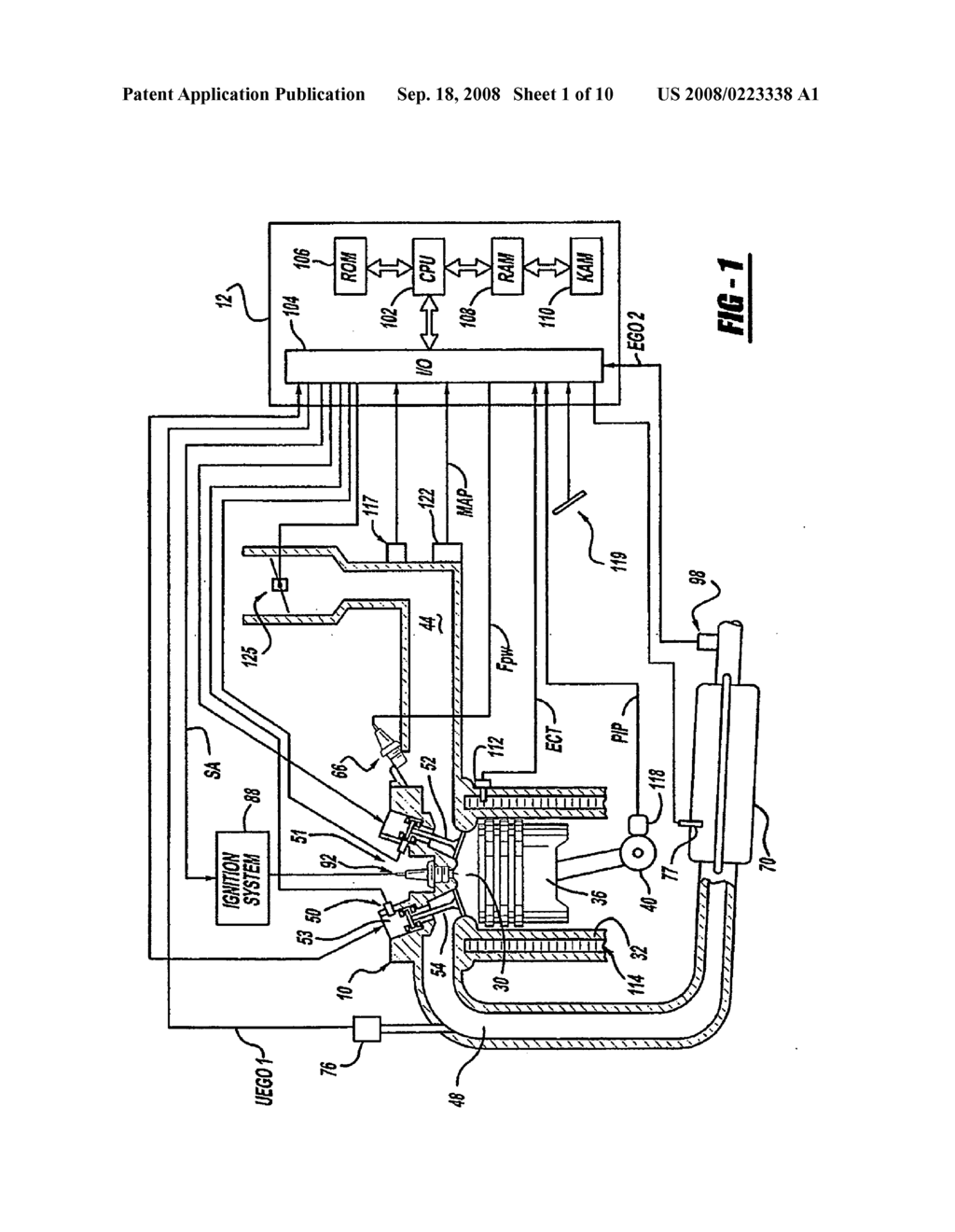 System and Method for Exhaust Heat Generation Using Electrically Actuated Cylinder Valves and Variable Stroke Combustion Cycles - diagram, schematic, and image 02