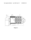 Hybrid drivetrain with waste heat energy conversion into electricity diagram and image