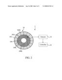 Touch-sensing device and sensing method for electrical apparatus diagram and image