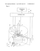 APPARATUS FOR WORKING AND OBSERVING SAMPLES AND METHOD OF WORKING AND OBSERVING CROSS SECTIONS diagram and image