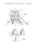 Assembly for stabilizing seated individuals while exercising or performing sporting or other physical activities diagram and image