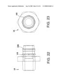 LOCKABLE AND POSITIONABLE SWIVEL FITTING diagram and image