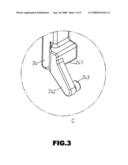 Internally pulling type lift device for chair armrest diagram and image