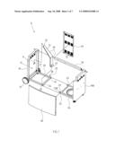 CHASSIS ASSEMBLY STRUCTURE OF A GRILLER diagram and image