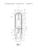 Looped Frame Arc Tube Mounting Assembly for Metal Halide Lamp diagram and image