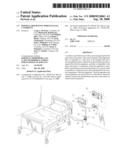 HOSPITAL BED HAVING WIRELESS DATA CAPABILITY diagram and image