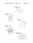 Illuminated sensor for security system diagram and image